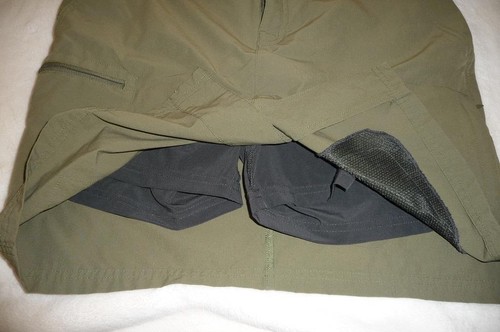 Eastern Mountain Sport EMS Hiking Skort Skirt ~ $60 Women's Size 6 Olive Brown - Picture 4 of 4
