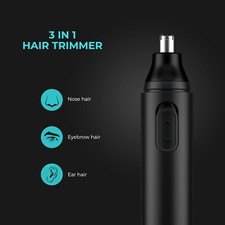 Nose Hair Trimmer Shaver Ear Face Eyebrow Mustache Beard Shaver Clipper