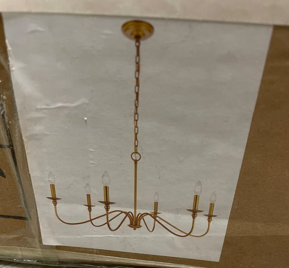 Elegant Lighting LD5006D36BR - Chandeliers Indoor Lighting,Brass - Image 2 of 4