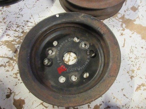 1962-1975 Corvette 2 Groove 3858533 Original Crankshaft Pulley Second Design - Picture 10 of 11