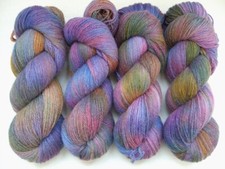 HAND DYED 100 WOOL yarn set, 2 skeins - 300gr 2 x 150 gr 