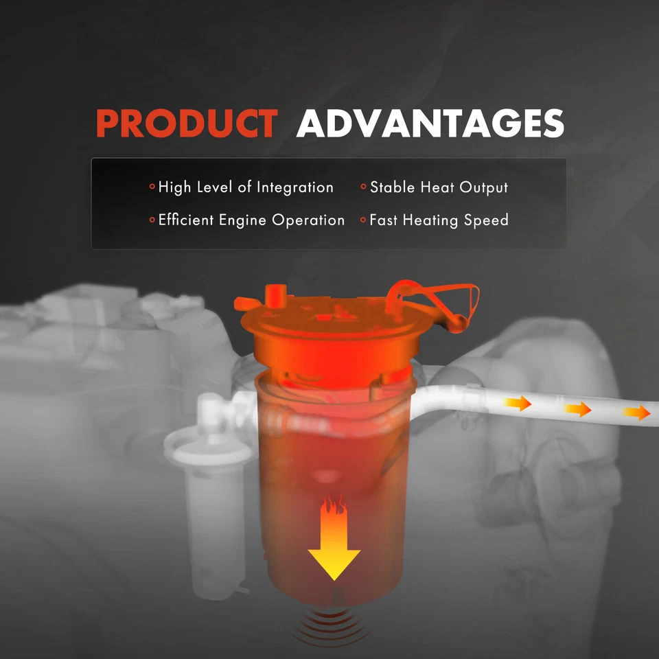 1x Calentador de líquido de escape diésel (DEF) para Mercedes-Benz S350 2012-2013 V6 3,0 L Foto 4 de 4