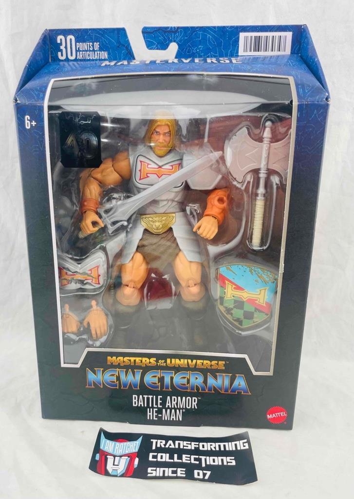 Masters Of The Universe MOTU Masterverse New Eternia Battle Armor He-Man MISB