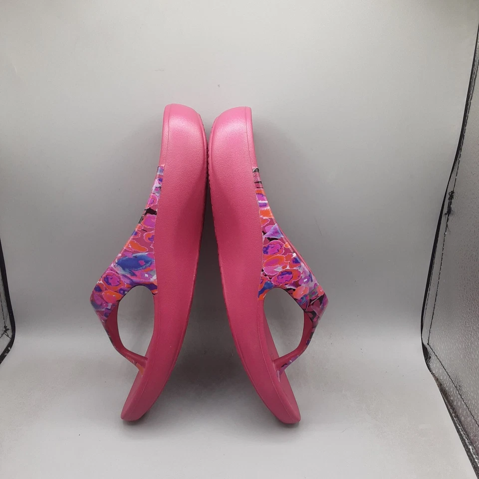 Alegria Ode 凉鞋女式 7-7.5 米 EU37 粉色罂粟流行拖鞋 D328 — 第 3/4 张图片