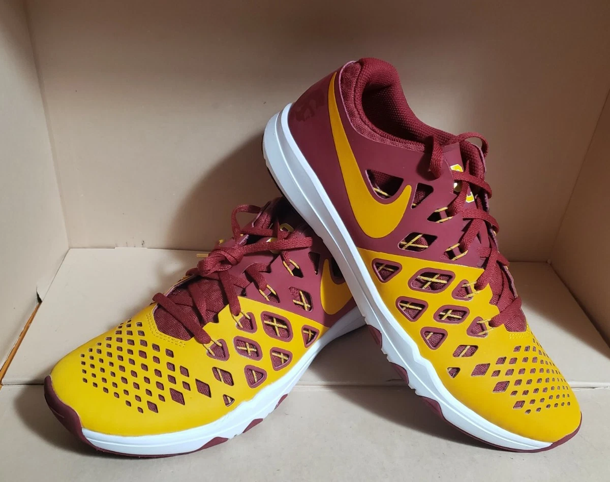 Nike Free Trainer V7 USC Trogans  Men\'s Maroon and Gold Running Shoes USC Trojans Nike Air Zoom Pegasus 41 Shoes | USC Bookstores main image 3