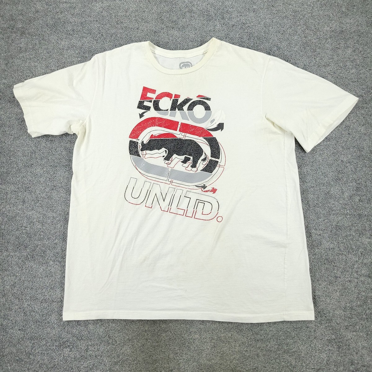 レア　ecko unltd. ホワイト Tシャツ ECKO UNLTD LOGO T-SHIRT WHITE - EO31K804