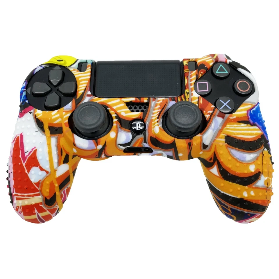 EGP™ ULTIMATE Case Griffe Silikon Gummi Cover Schutzhülle für PS4 Controller - Bild 4 von 4