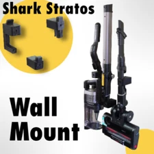 Deluxe Wall Mount Holder System for Shark Stratos Vacuum Cleaner