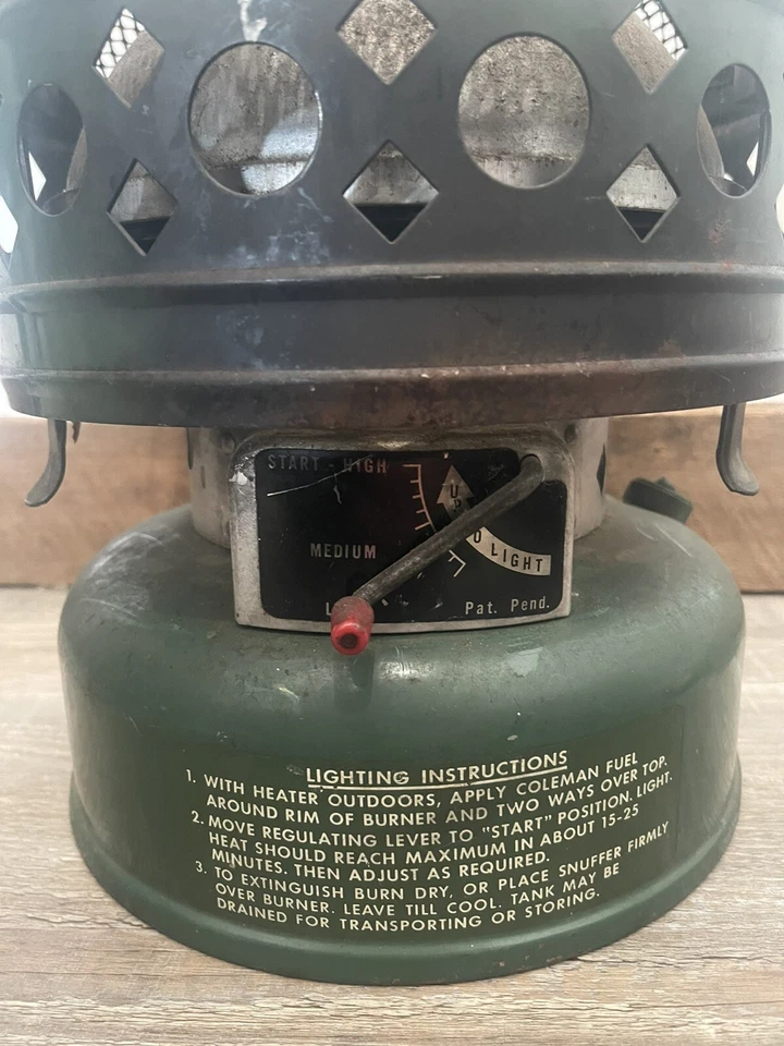 Calentador Catalítico Ajustable Coleman Modelo 513 3.000-5.000 BTU — ¡ENVÍO RÁPIDO! Foto 2 de 4