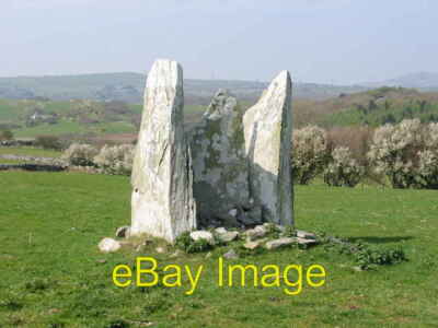 Foto 6x4 Gist Gerrig Porthmadog Die drei aufrechten Steine (ca. 7 Fuß h c2007