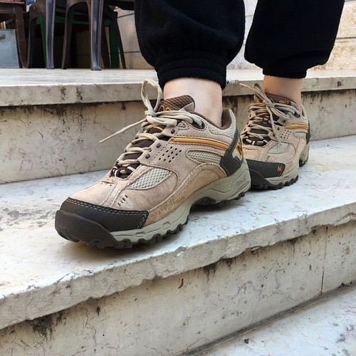 New Balance 643 Women Shoes Absorb MW643BR Beige Walking Hiking Trail SZ 9 - Picture 8 of 12
