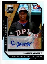 2021 Elite Extra Edition Signatures Prime Numbers B #192 Daniel Gomez 30/51