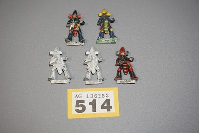 Warhammer 40k Eldar Craftworlds dunkle Schnitter x 5 Metall - fehlende Waffen