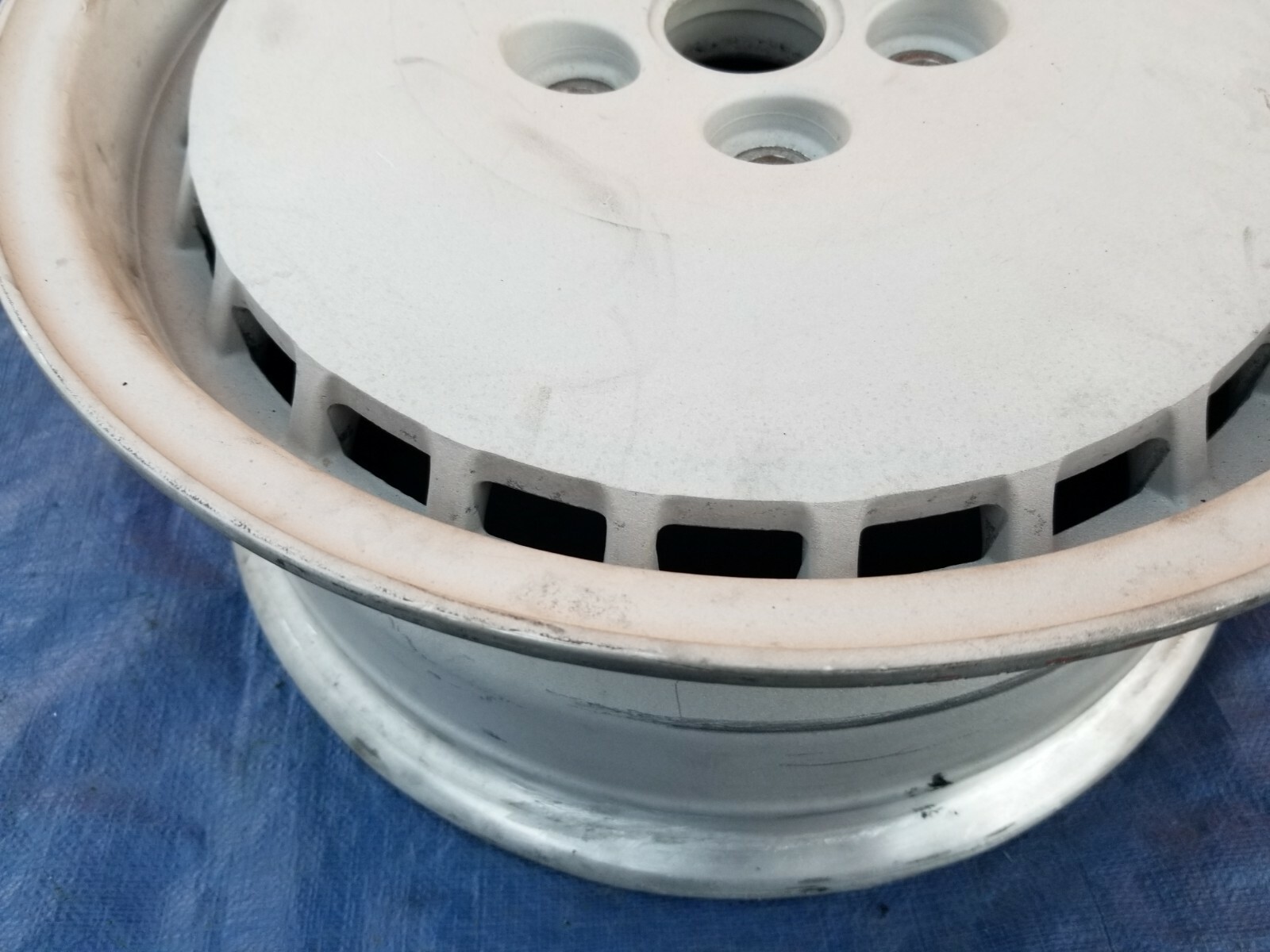 Maserati Biturbo 2.24V/4.24V Mille Miglia 6.5x15 5-lug Partial Refurb Wheel Rim