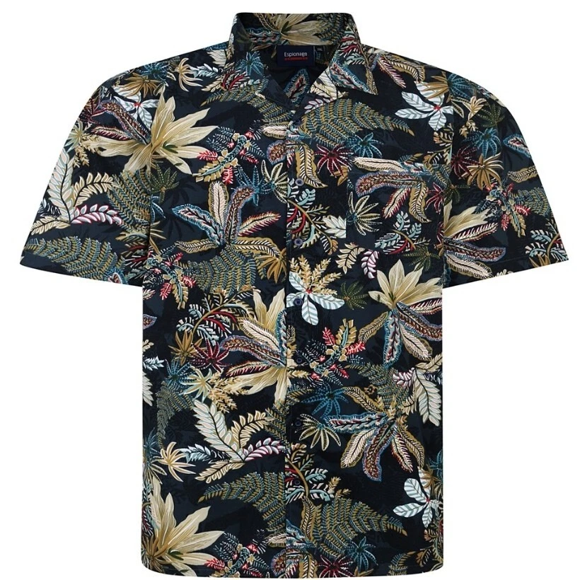 ESPIONAGE SH410 HAWAIIAN LEAF PRINT SHORT SLEEVE SHIRT 2XL3XL4XL5XL6XL7XL8XL
Opens in a new window o