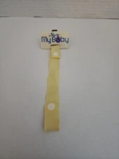 Vintage Pacifier Clip Holder Baby Toddler My Baby Unisex Snap Closure