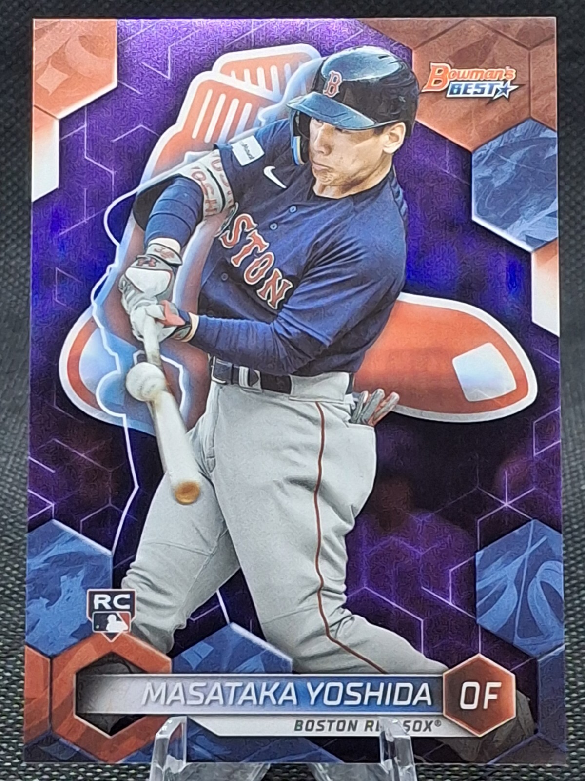 2023 Bowman's Best Masataka Yoshida RC Rookie #40 Purple Refractor /250