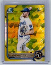 2022 Bowman Sapphire - Steven Zobac #BDC-101 Yellow /99