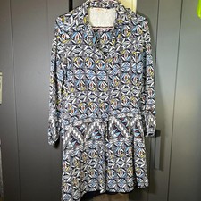 Tory-burch Women's Black and Blue Dress