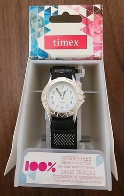 NEW! Timex T79051 Kid's ''My First Watch'' Fast-Wrap Strap Watch NEEDS NEW BATTERY