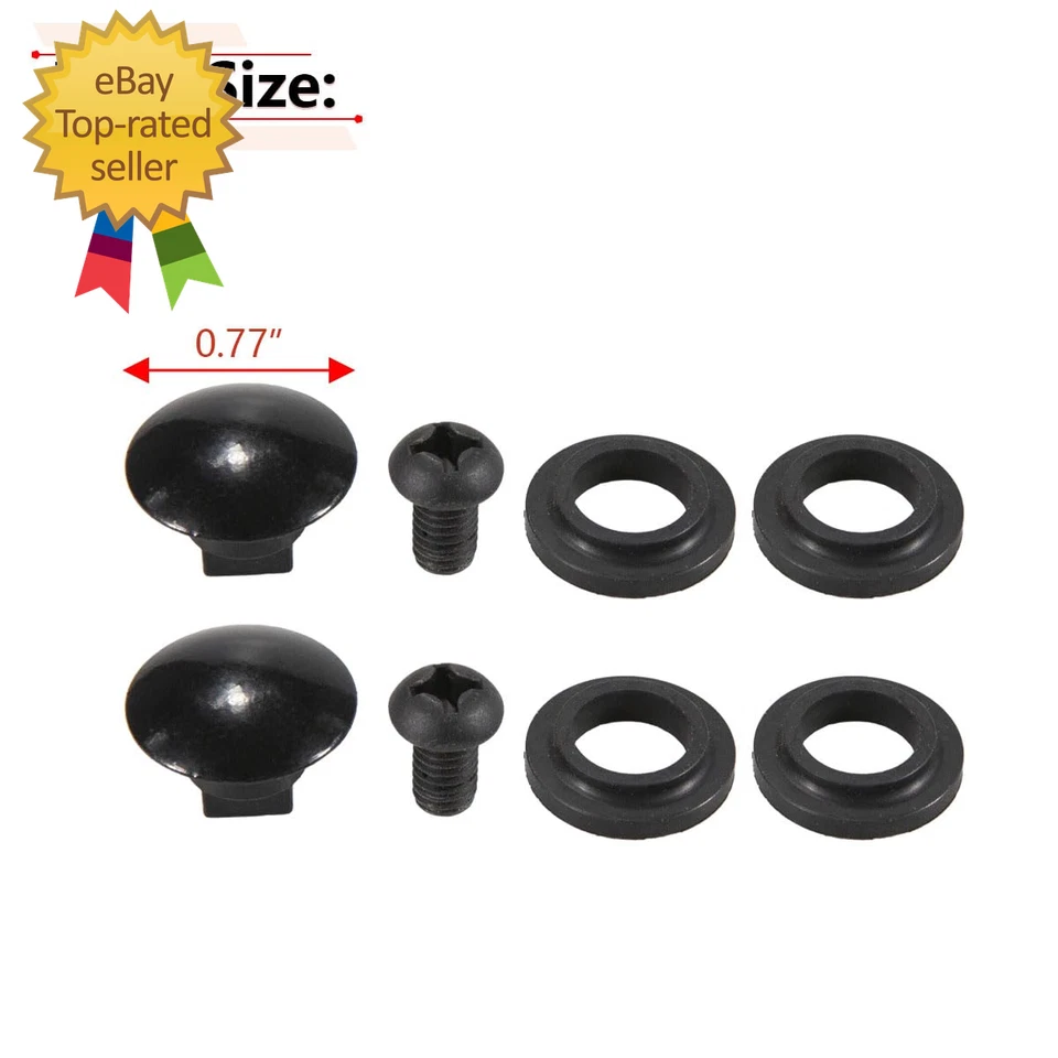 Tornillo de tuerca de pestillo de ventana trasera compatible con Sienna GSL ASL 2003 - 2017 2 PIEZAS Foto 3 de 4