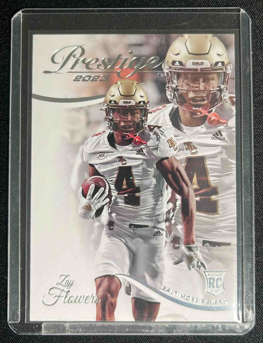 Zay Flowers 2023 Panini Prestige #390 RC Ravens