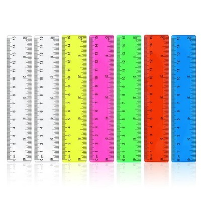 Righello da cucito quadrato a L, in plastica trasparente