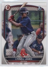 2023 Bowman Prospects Lyonell James #BP-118 2l4