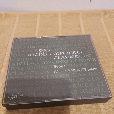 ANGELA HEWITT, Piano- Bach: The Well-Tempered Clavier, Book 2 Hyperion 2-CD 1999