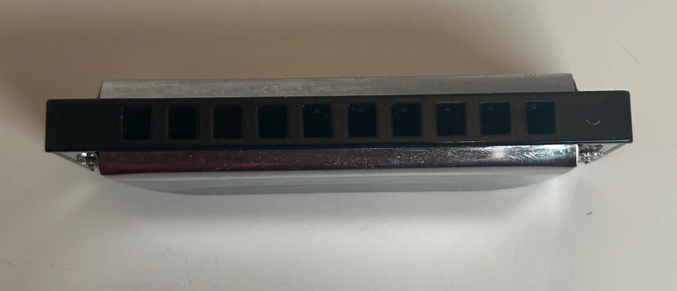 Swan Harmonica 10 Hole Key of C Instructions & Case Silver - Image 4 of 4