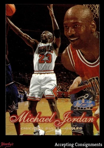 1997-98 Flair Showcase Row 2 #1 Michael Jordan BULLS HOF