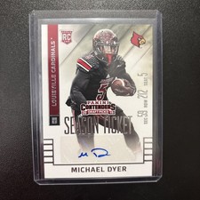 Michael Dyer 2015 Panini Contenders Draft Picks Season Ticket Auto #225