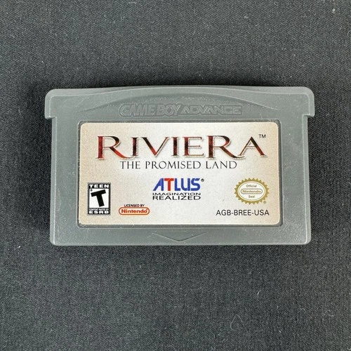 Riviera: The Promised Land — Nintendo Game Boy Advance, 2005 — Cartridge Only