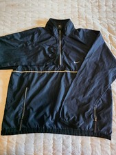 Vintage 90s Nike Mini Swoosh Half-Zip Anorak Windbreaker Jacket