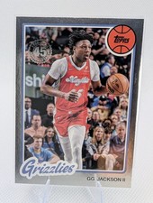 2025 Topps Basketball - GG Jackson II #80BK-34 19080 Throwback