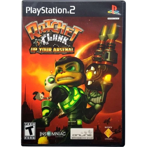 Ratchet & Clank Up Your Arsenal - Sony Playstation 2 PS2 Pristine 1Y Guarantee