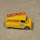 Vintage Matchbox Lesney # 42 Bedford Evening News Truck Yellow