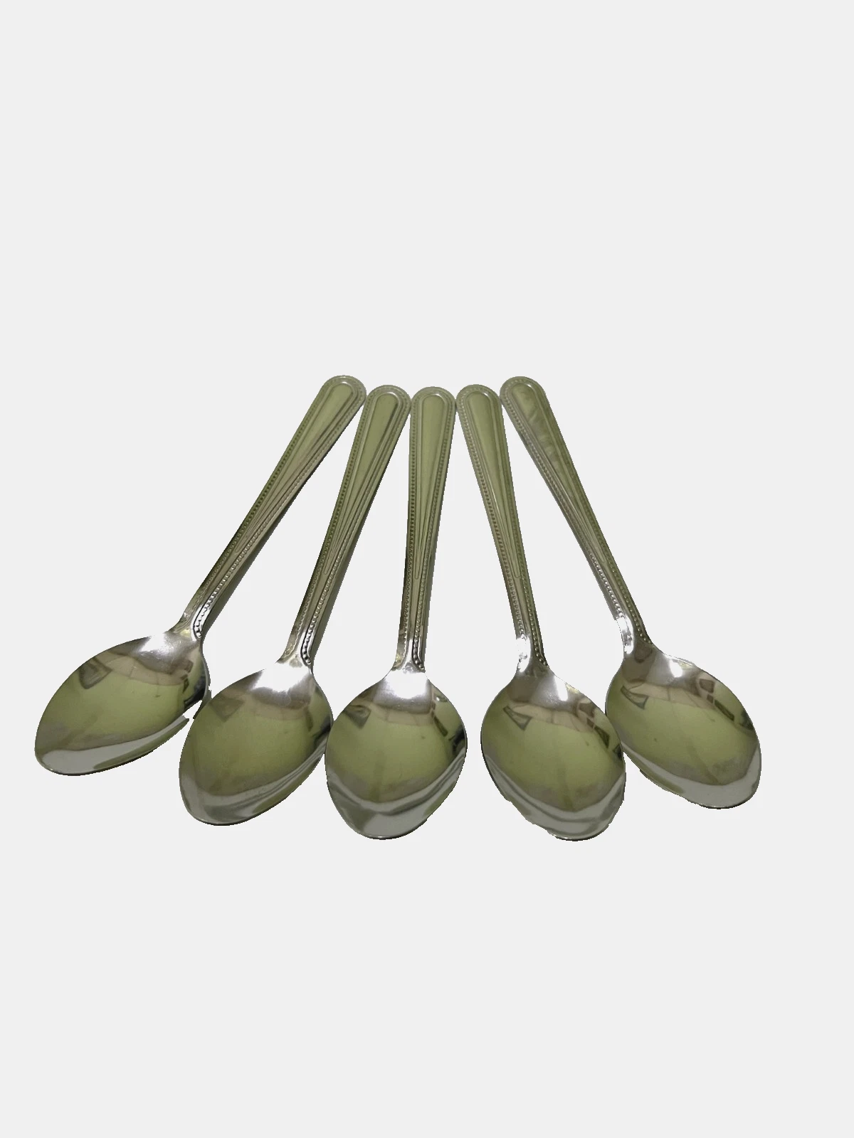 Steel Rice Soup Spoon - 5PCS Multi-Use Spoon