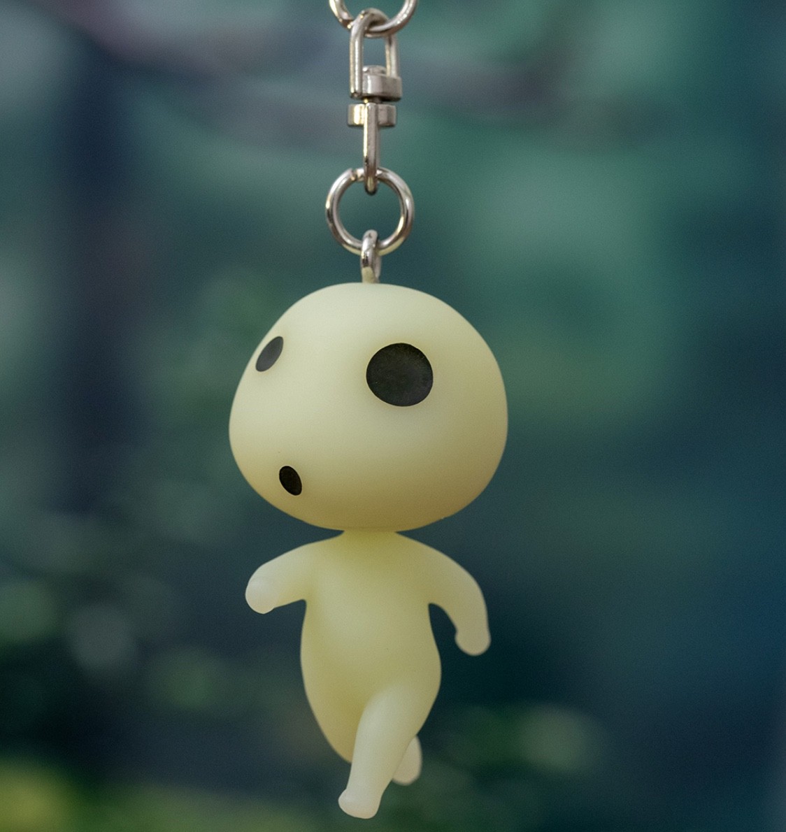 Princess Mononoke Keychain: Katakata Kodama Studio Ghibli