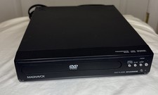 Magnavox DP100MW8B Progressive Scan DVD Player NoRemote Tested Working