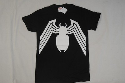 MARVEL SPIDERMAN WHITE SPIDER IMAGE T-SHIRT NEU OFFIZIELL VINTAGE TITAN 2012