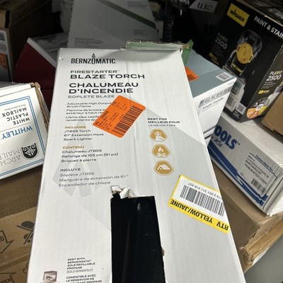 Bernzomatic Firestarter Torch for 20 lb. Propane Tank with Adjustable Brush
