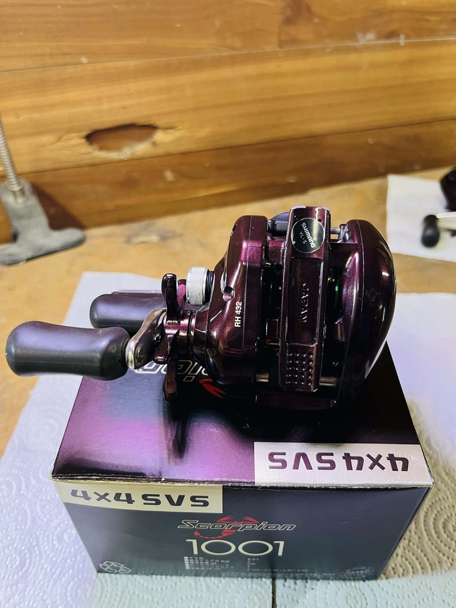 Shimano Scorpion 1001 4x4 SVS Avail Spool SCP1029 | eBay