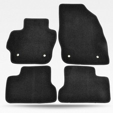 Car Floor Mat Compatible with 2010-2013 Mazda 3 Nylon Black Floor Liner Carpet