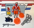 GI Joe Cobra Incinerators 1991 v1 *NEAR MINT w/Card, Near Complete!* Incinerator