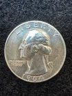 1964 D Washington Quarter 90% Silver
