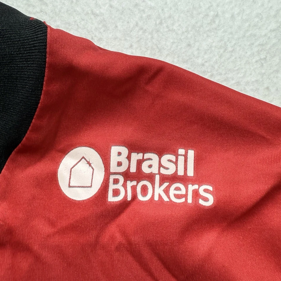 Flamengo #10 - Olympikus - 2011 - HOME Kit V2 Medium Ronaldinho Distressed RARE - Image 3 of 4