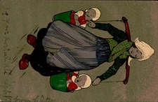 Postcard: Vienne Netherlands Dutch People