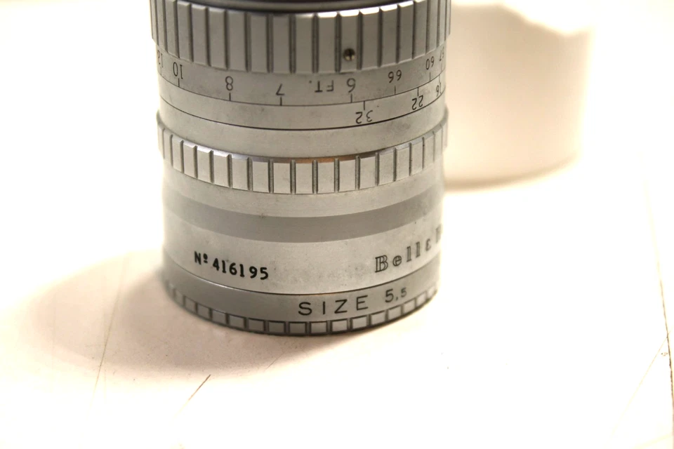 Bell & Howell ANGENIEUX 3" f/2.5 C Mount Cine 16mm Movie Camera Lens & Viewer - Image 3 of 4