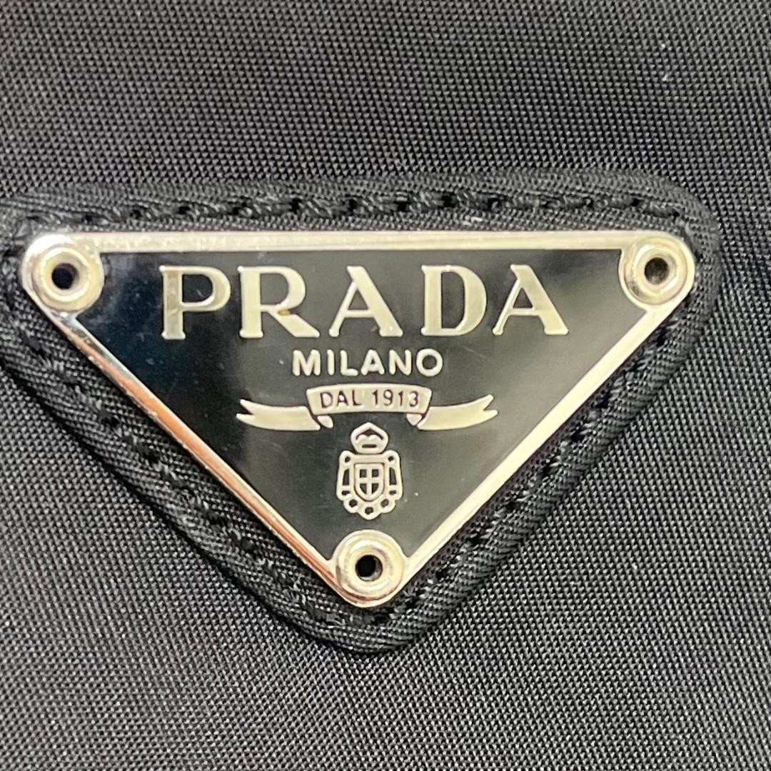 beautiful PRADA Nylon Shoulder Bag Triangle Plate White Tag thumbnail 14